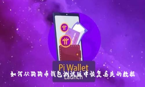 如何从狗狗币钱包测试版中恢复丢失的数据